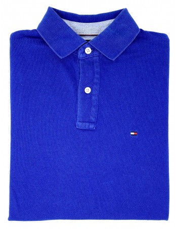 Polo Tommy Hilfiger blu tg S