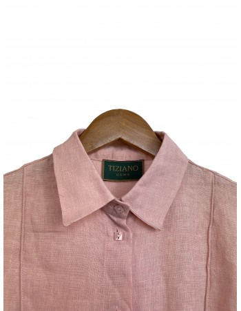 Camicia vintage Rosa tg S 2